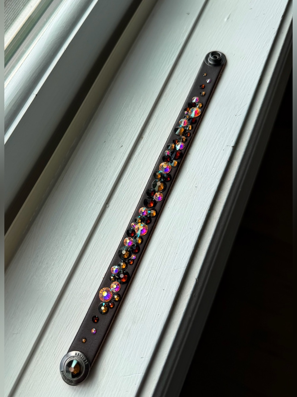 Swarovski Rhinestone Bracelet - BROWN